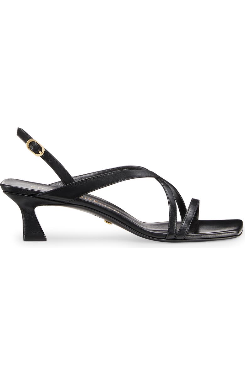 Stuart Weitzman Oasis 50 Kitten Heel Slingback Sandal, Alternate, color,