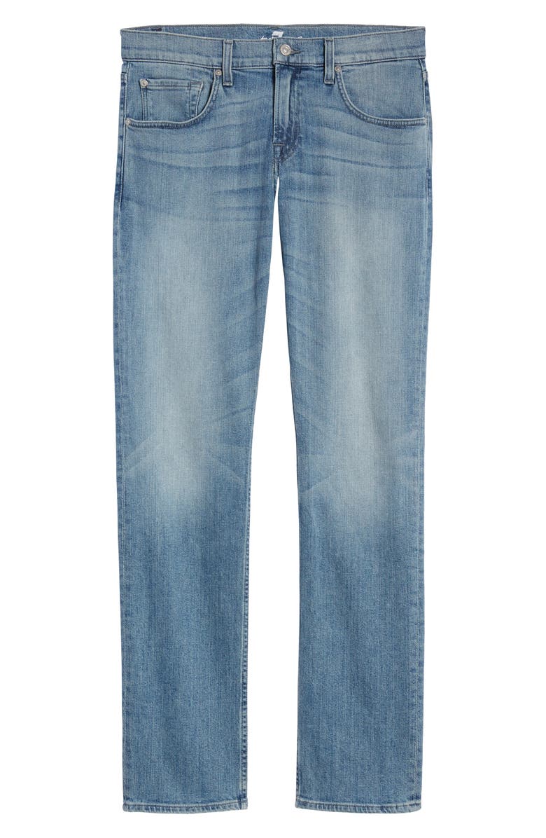 7 For All Mankind <sup>®</sup> Luxe Performance Slim Straight Leg Jeans, Alternate, color,