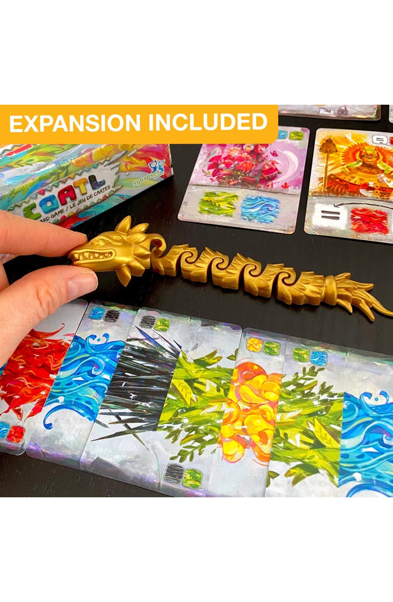 Synapses Games Coatl Card Game Pattern Building Card Game 10+, Alternate, color, Multicolored