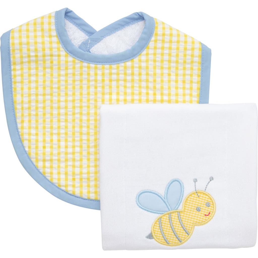3 Marthas Playful Pals Basic Bib & Burp Set