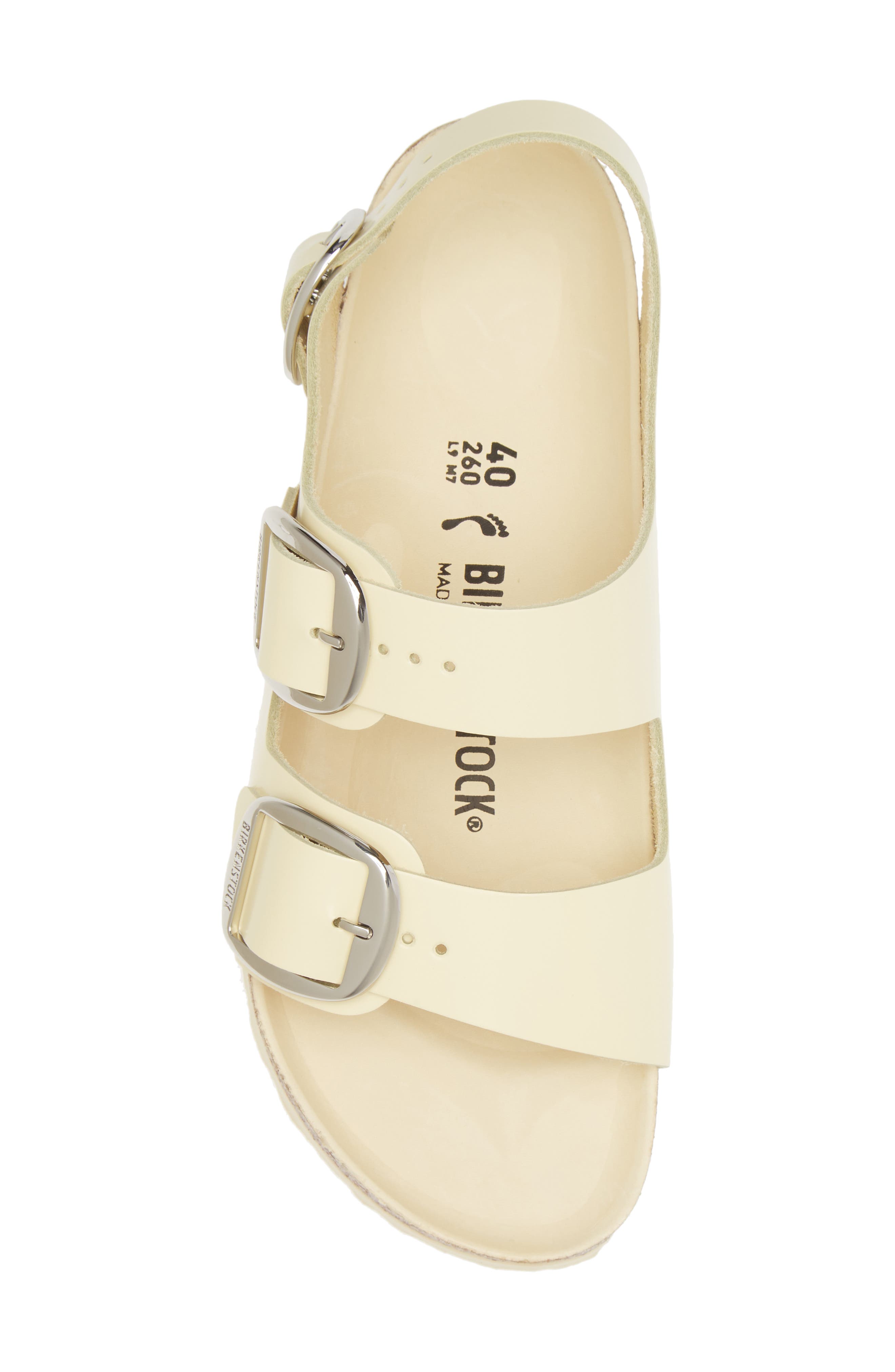 Milano Big Buckle Slingback Sandal - Discontinued, Alternate, color, YELLOW