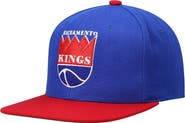 Mitchell & Ness Men's Mitchell & Ness Blue/Red Sacramento Kings Hardwood Classics Team Two-Tone 2.0 Snapback Hat
