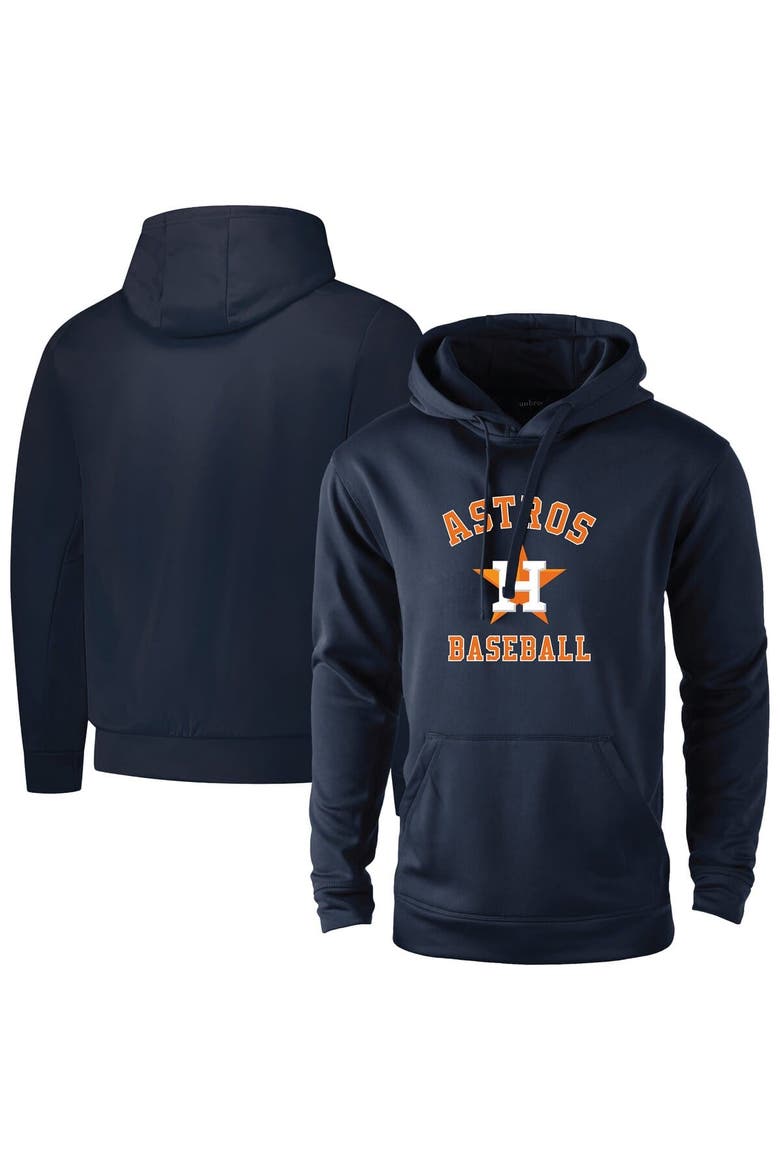 Men's Dunbrooke Navy Houston Astros Champion Pullover Hoodie, Main, color, Navy