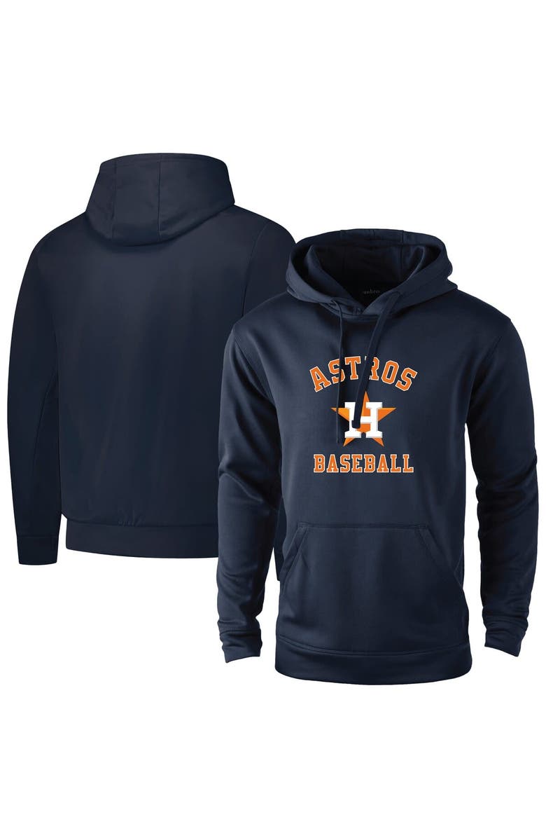DUNBROOKE Men's Dunbrooke Navy Houston Astros Champion Pullover Hoodie, Main, color, Navy