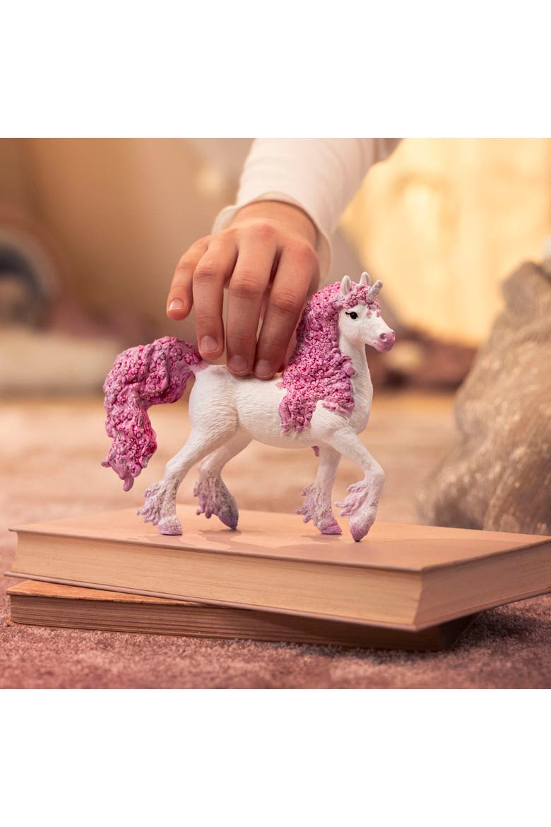 Bayala Flower Unicorn Mare 5.5 Inch Figurine, Alternate, color, Multicolored