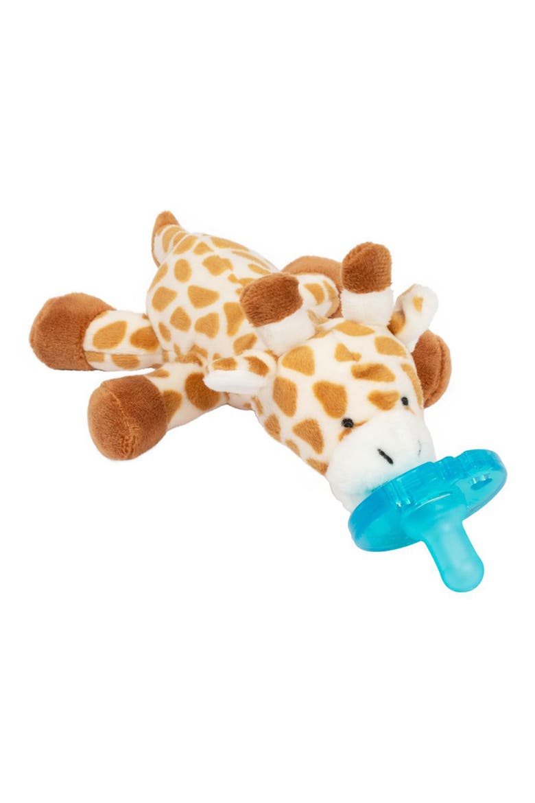 Plush Pacifier Toy, Alternate, color, TAN/ WHITE