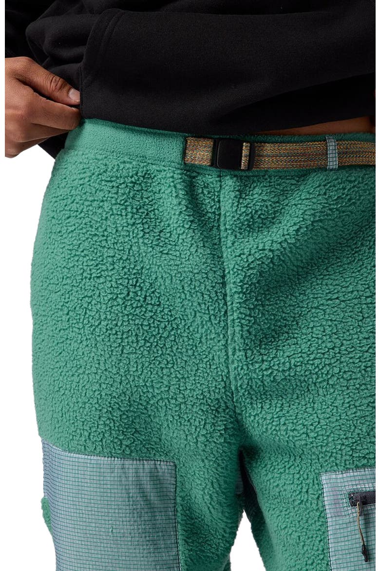 Wander Pile-Fleece Pant - Men's, Alternate, color, Gearhead Green