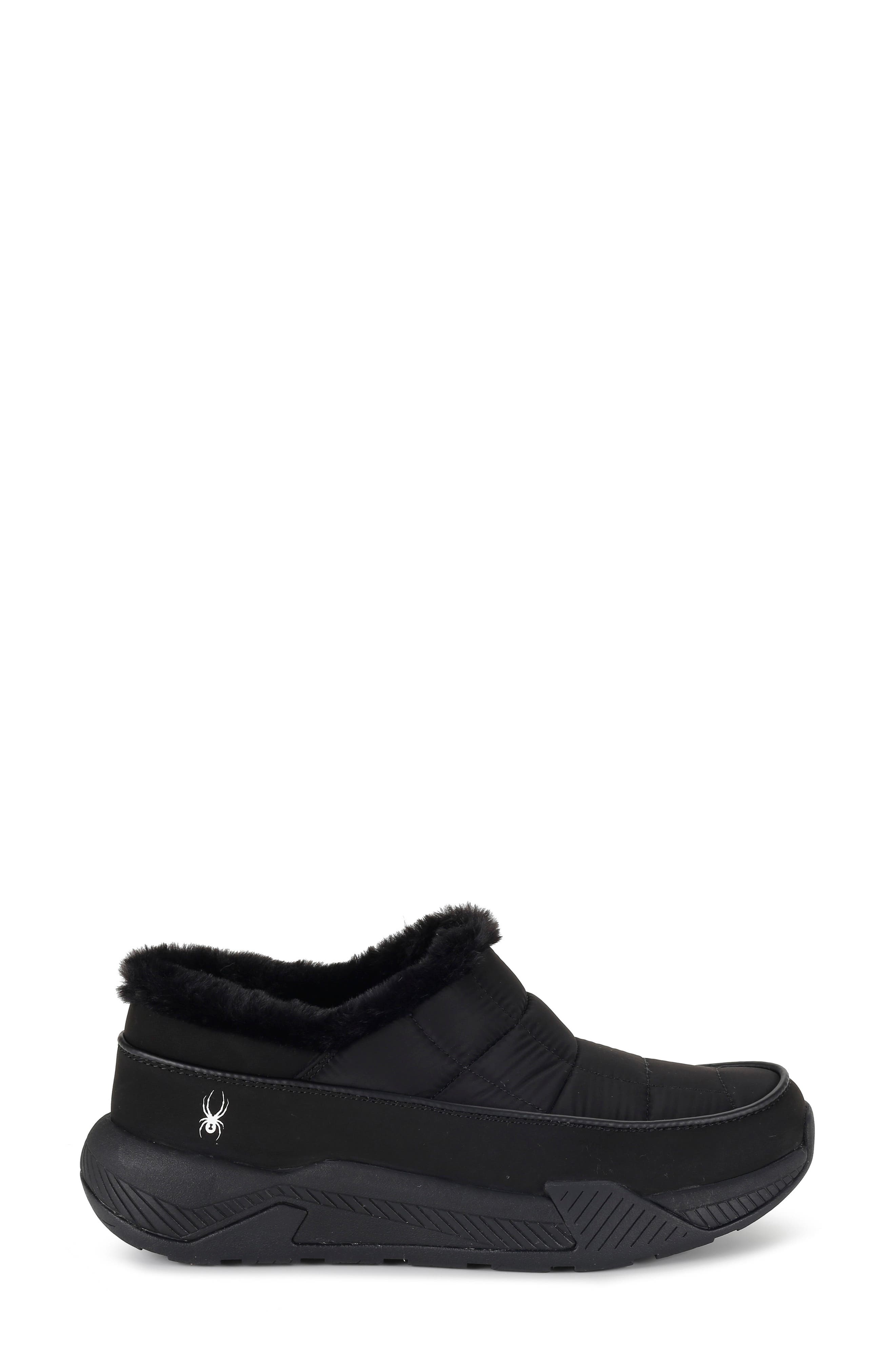 Spyder Leah Faux Fur Lined Waterproof Slip-On Sneaker, Alternate, color, 
