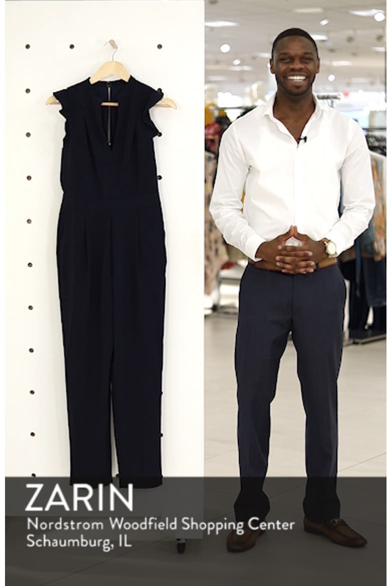 Sadie Ruffle Trim Jumpsuit video