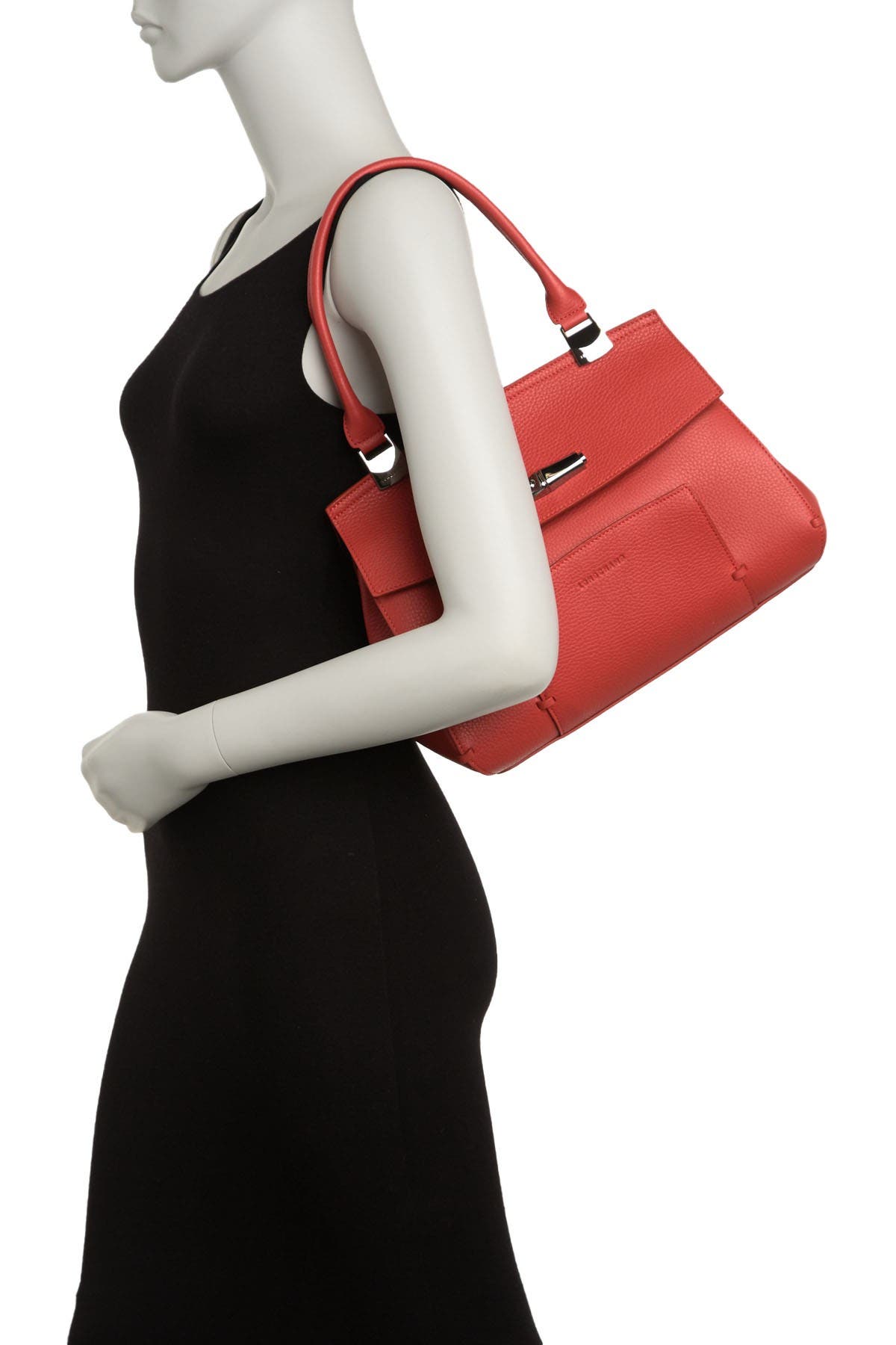 Longchamp Madeleine Leather Handbag, Alternate, color, 