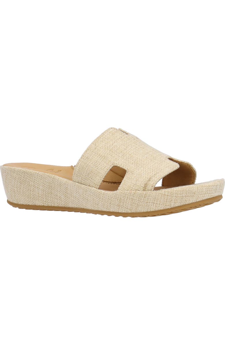 L'Amour des Pieds Catiana Wedge Sandal, Main, color, Natural