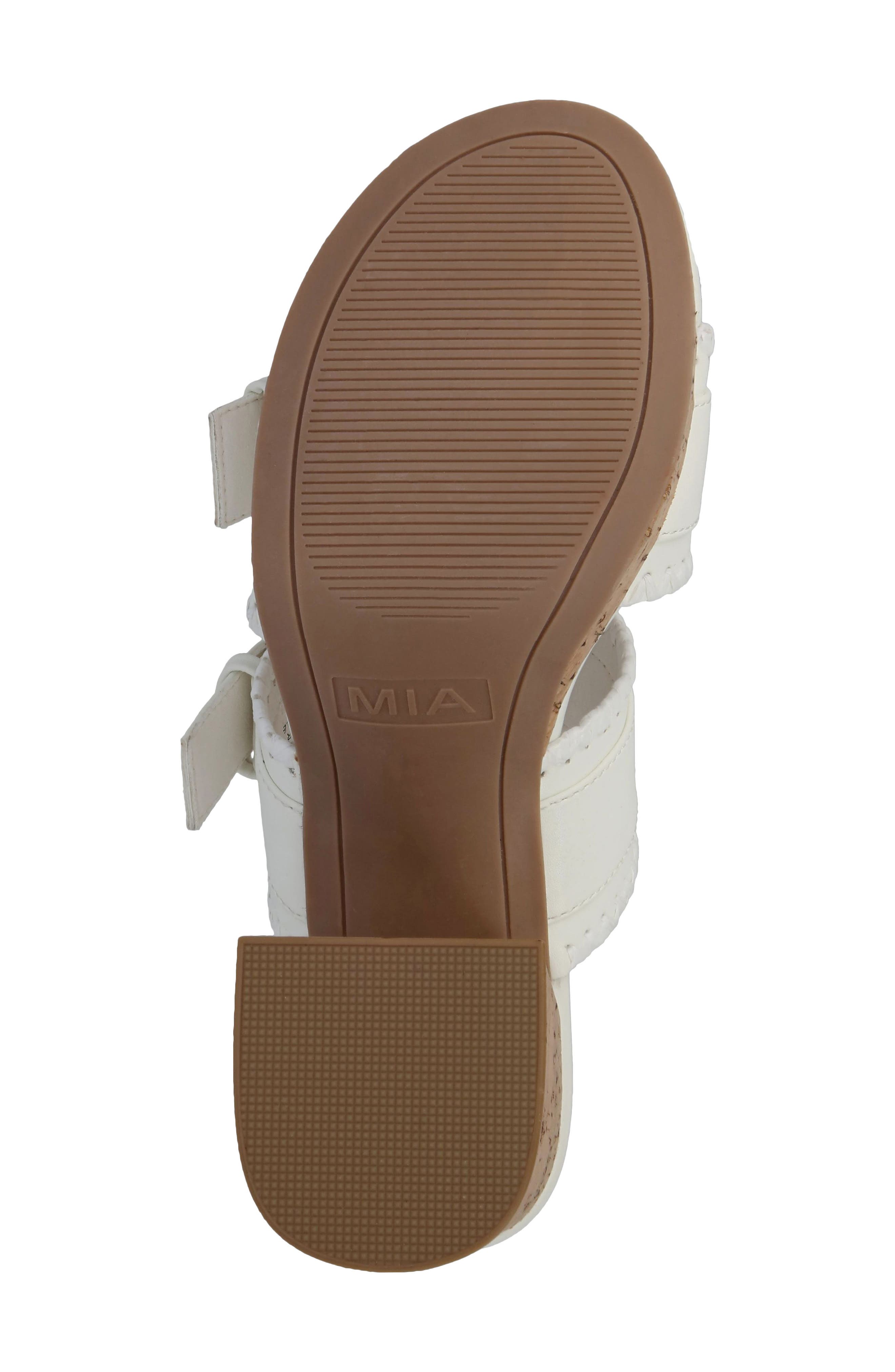 MIA Rebekah Slide Sandal, Alternate, color, White