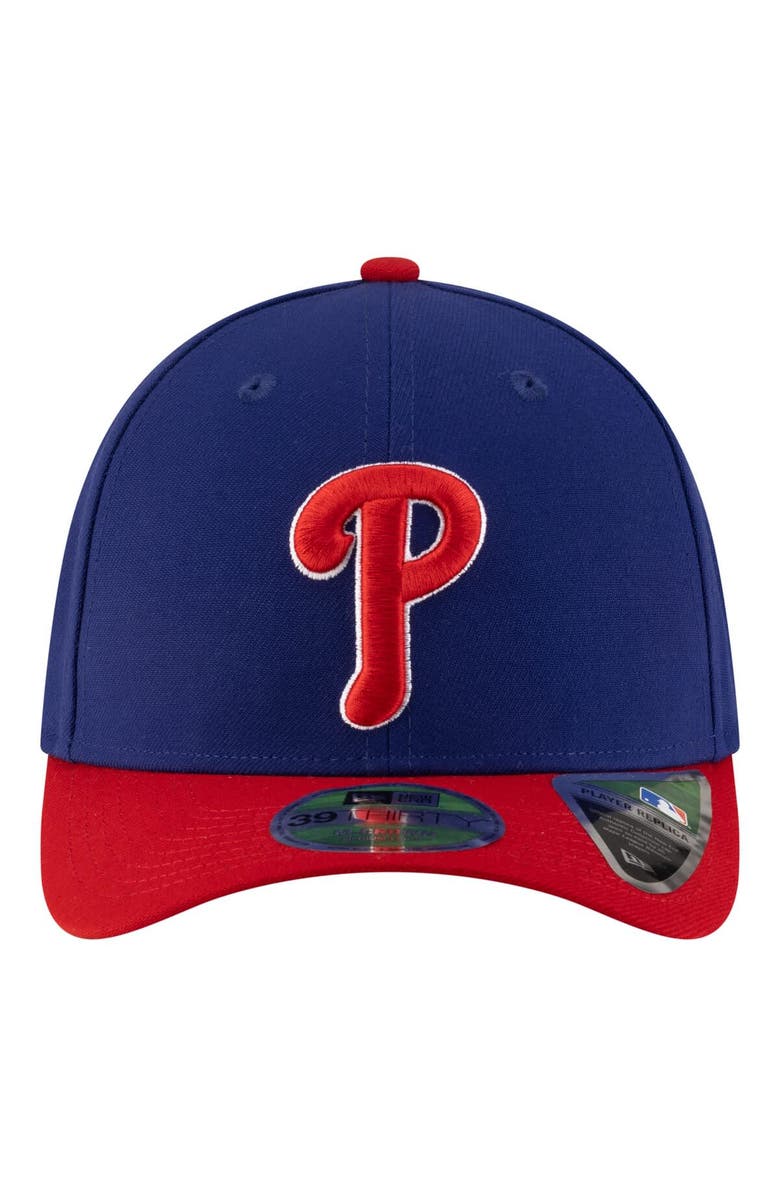 New Era Men's New Era Royal Philadelphia Phillies Player Replica 39THIRTY M-Crown Flex Hat, Alternate, color, Royal