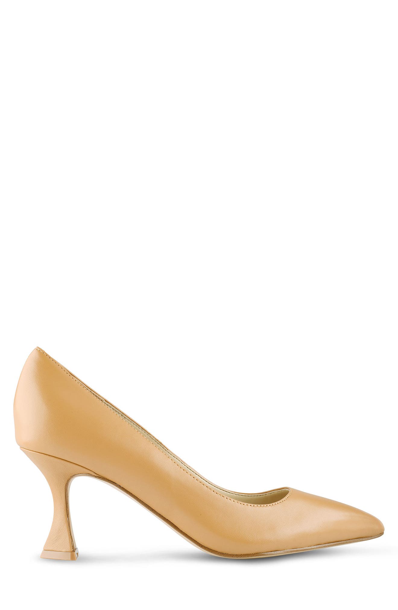 Why Not Pointed Toe Pump, Alternate, color, LIGHT BROWN NAPPA PU