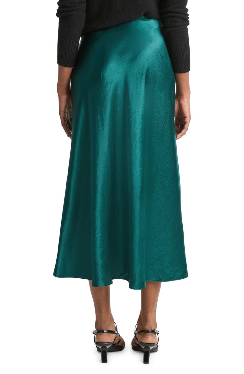 Vince Rumpled Satin Slip Skirt, Alternate, color,