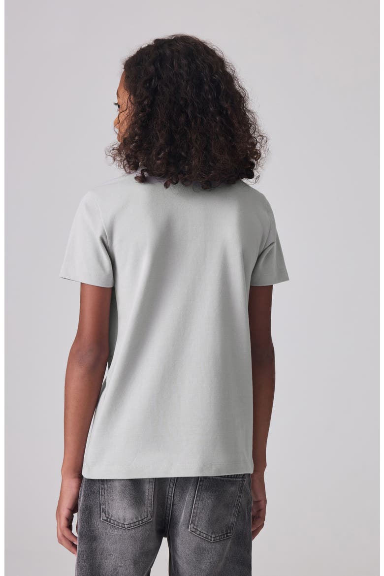 Kids' Cotton Polo, Alternate, color, GREY