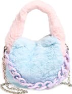 Ruby & Ry Kids' Faux Fur Handbag