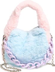 Ruby & Ry Kids' Faux Fur Handbag