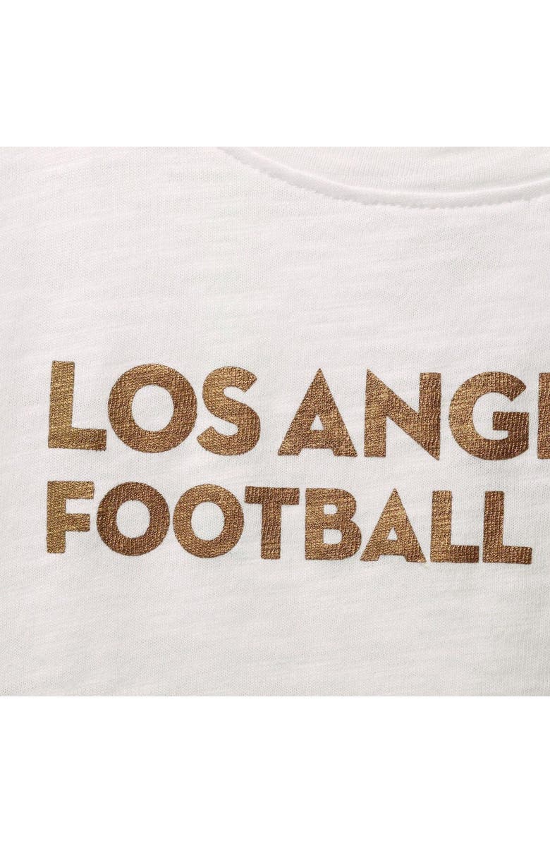 CONCEPTS SPORT Women's Concepts Sport White LAFC Resurgence T-Shirt, Alternate, color, 