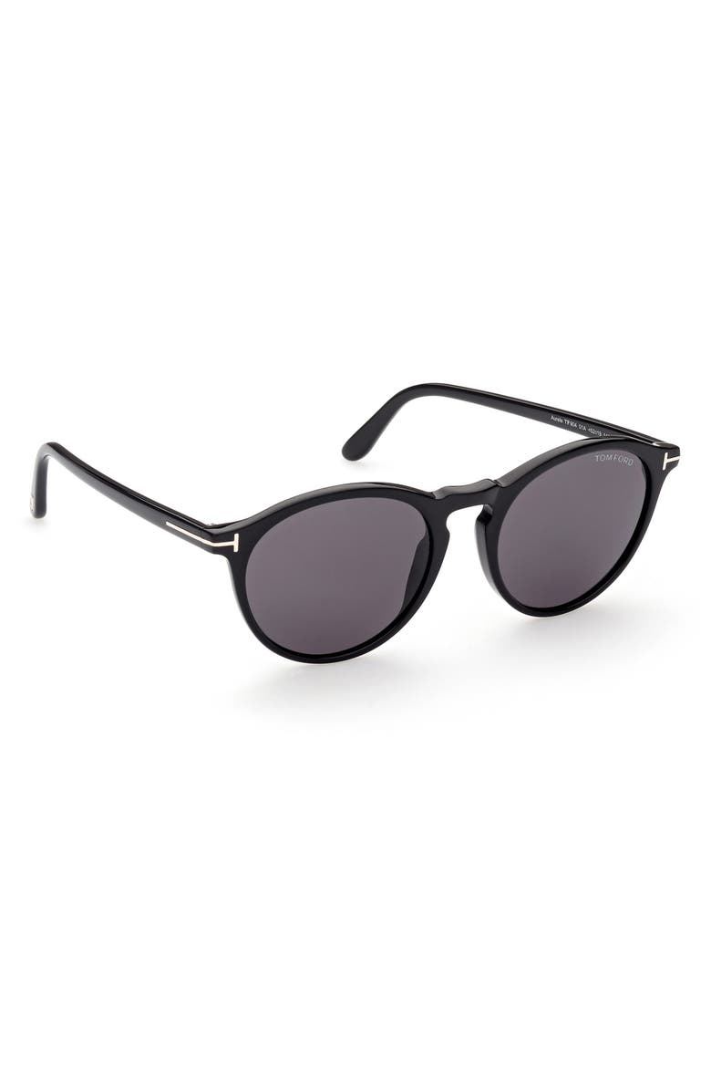 TOM FORD Aurelle 52mm Phantos Sunglasses, Alternate, color, 