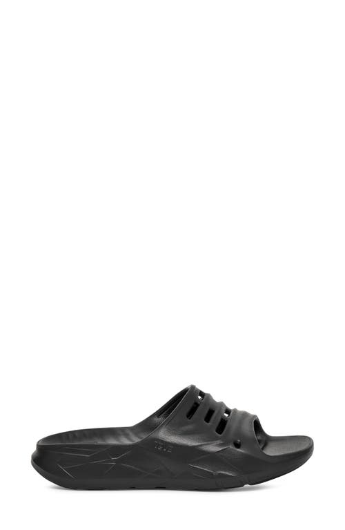 Shop Teva Apretrail Slide Sandal In Black