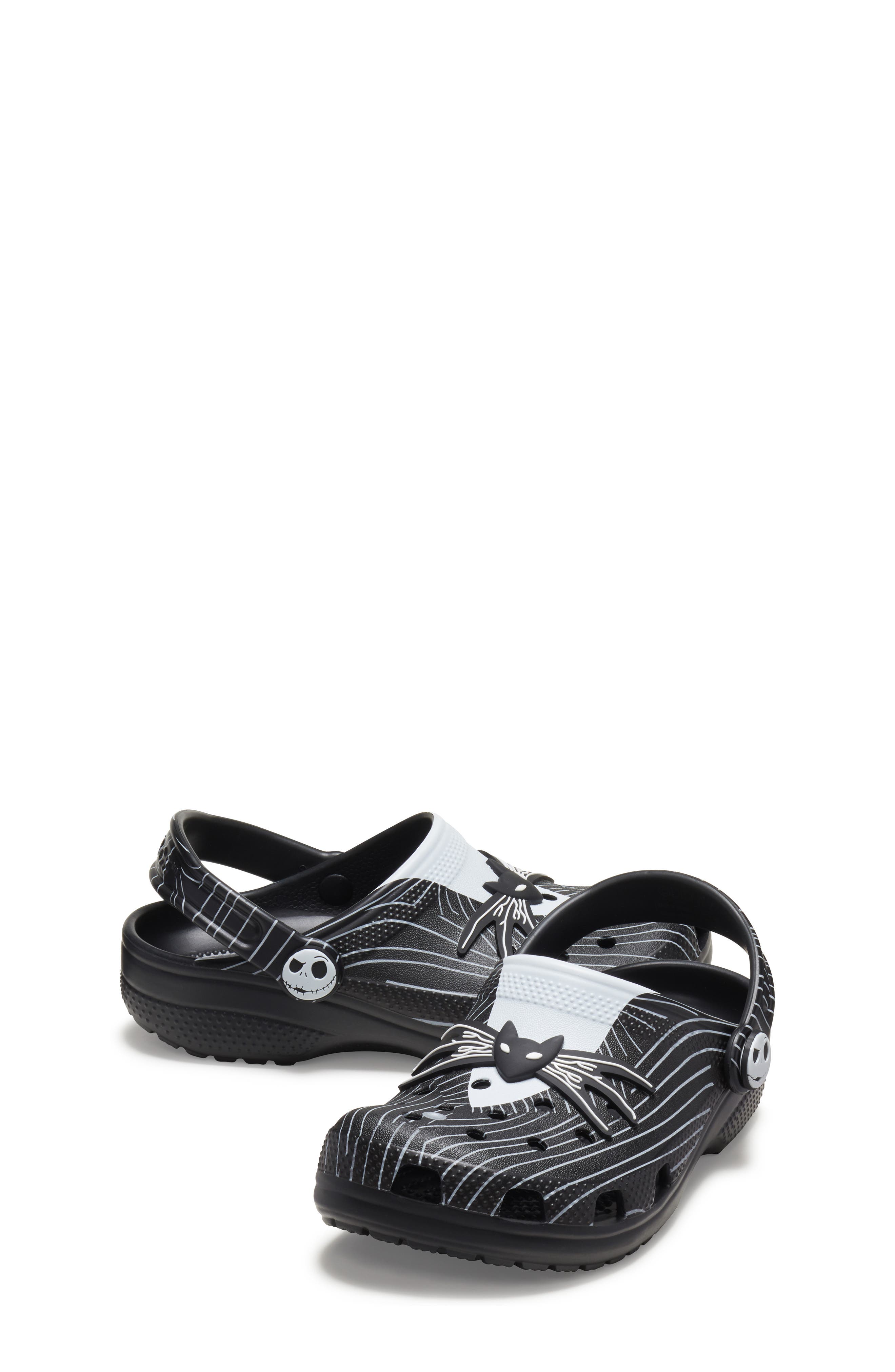 CROCS Kids' Disney The Nightmare Before Christmax Clog, Alternate, color, Black Multi