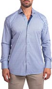 Maceoo Einstein Stretch Ascension Contemporary Fit Button-Up Shirt