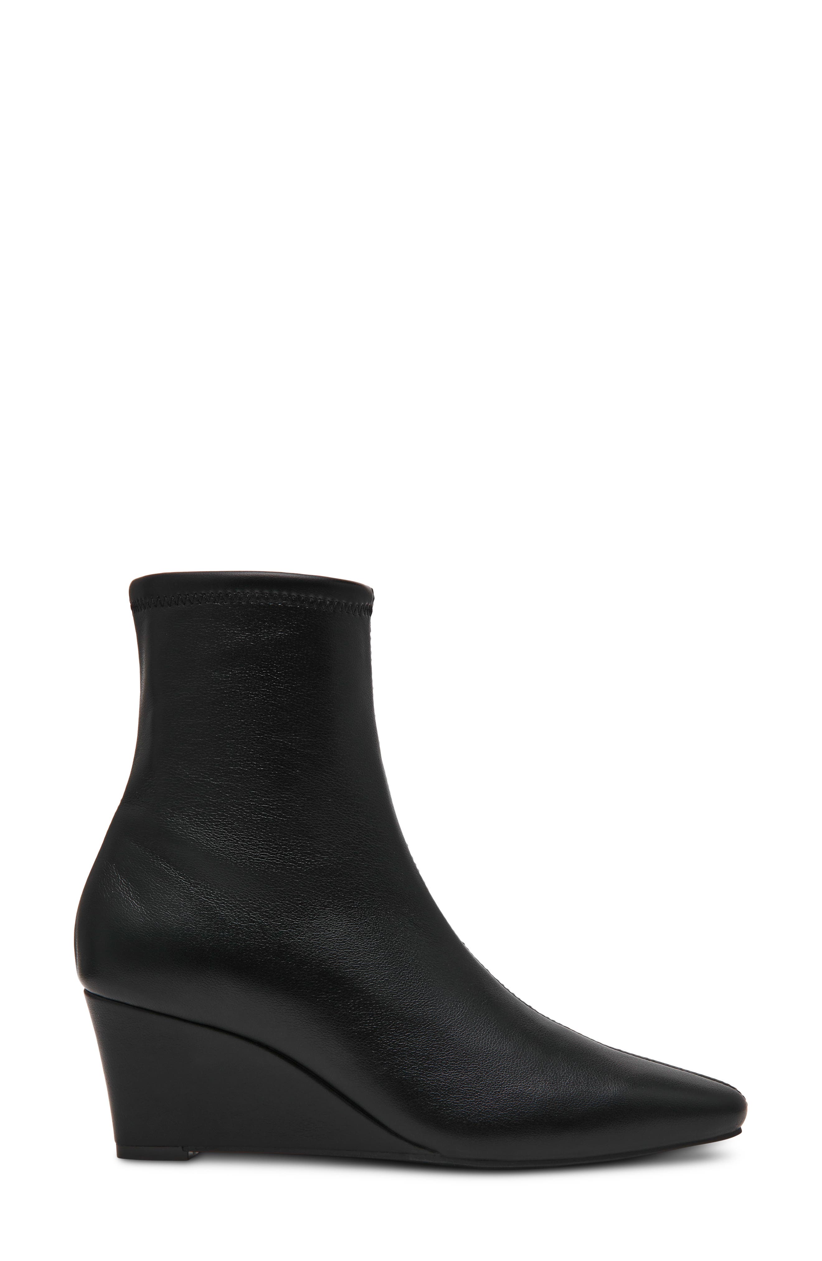 Cabrera Wedge Bootie, Alternate, color, BLACK SMOOTH