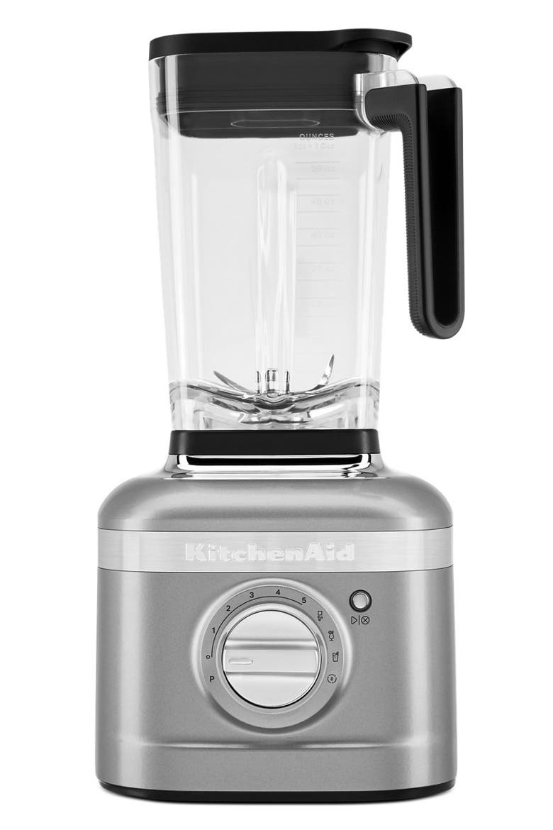 K400 Variable Speed Blender with Tamper, Main, color, Contour Silver