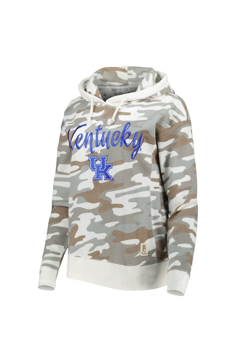 PRESSBOX Women's Pressbox Camo Kentucky Wildcats San Pablo Pullover Hoodie, Alternate, color, Camo