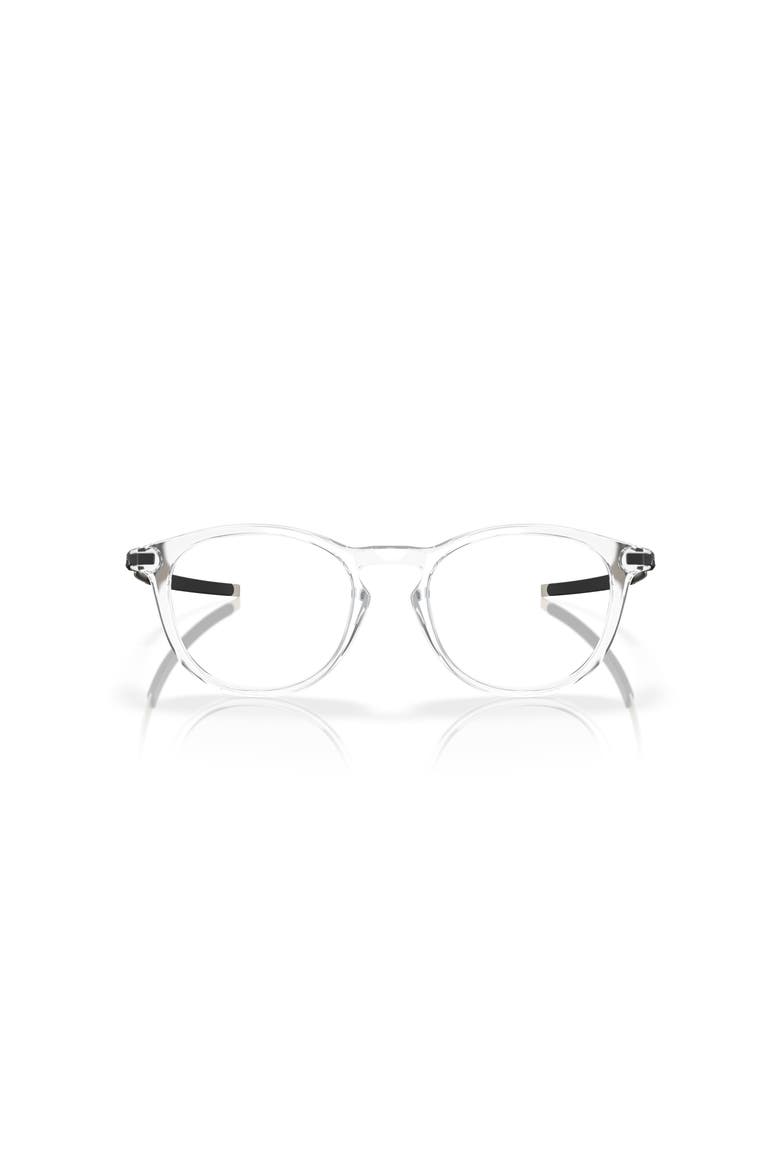 50mm Round optical glasses, Alternate, color, Transparent