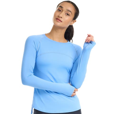 Women's Sun and UV Protection Drawstring Crew Shirt