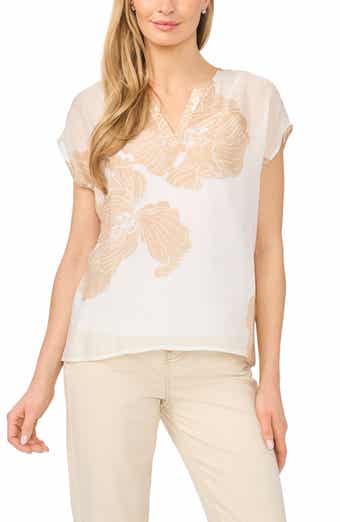 Floral Popover Top