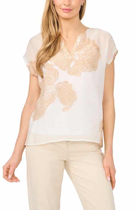 Floral Popover Top