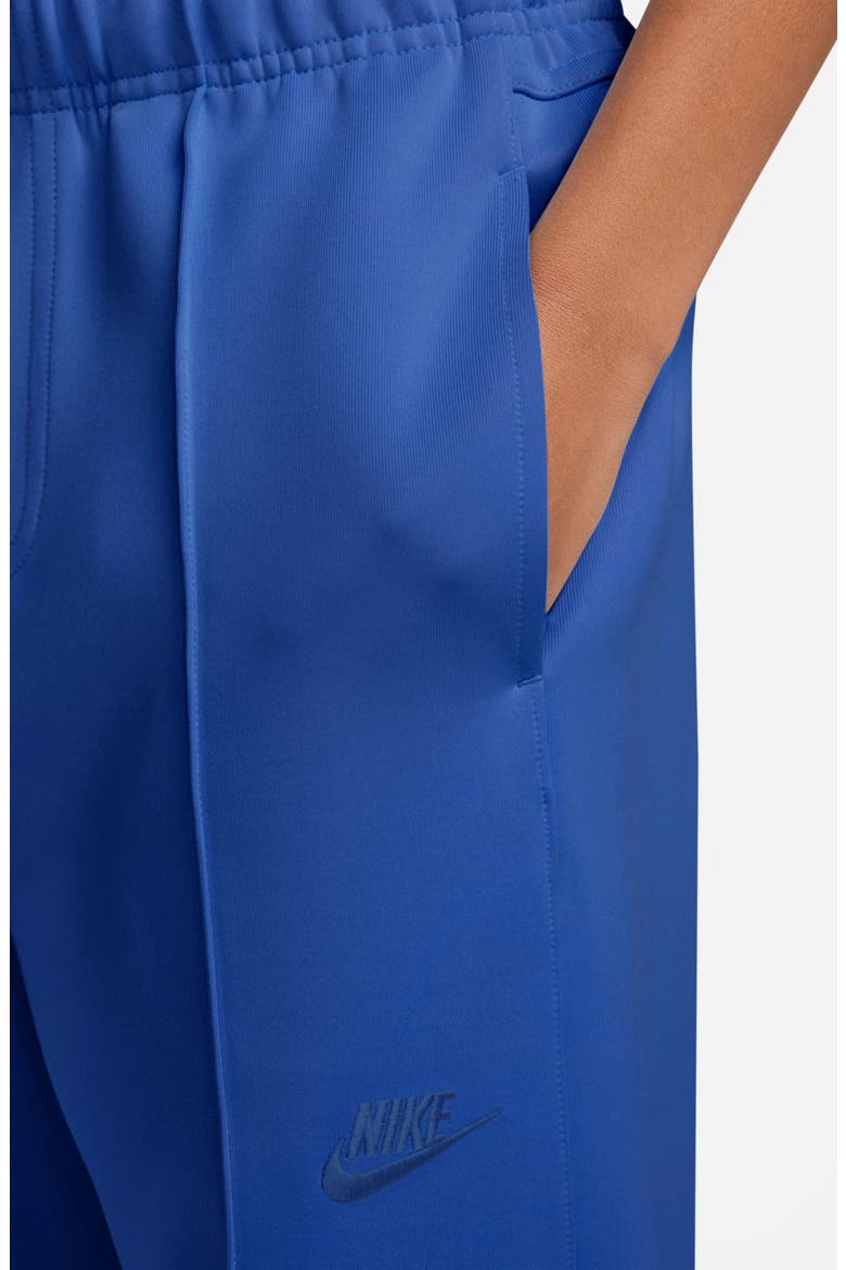 Kids' Sportswear Polyknit Wide Leg Pants, Alternate, color, GAME ROYAL/ VOLT/ ROYAL