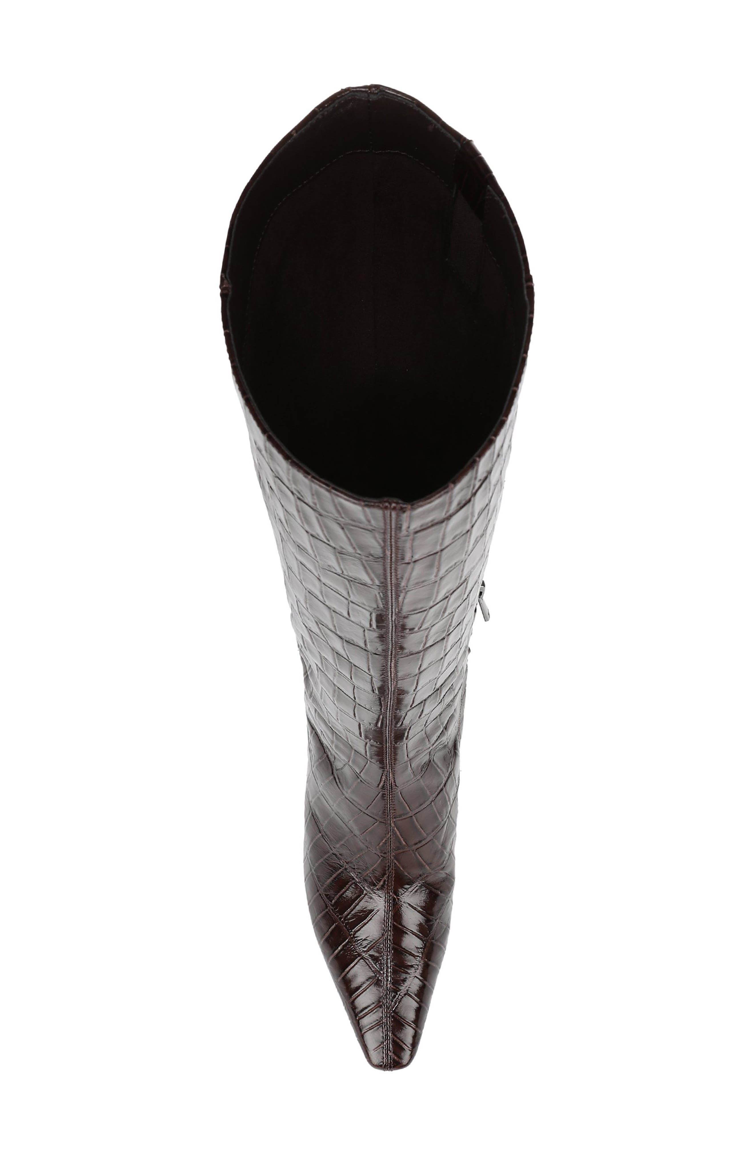Sylvia Knee High Boot, Alternate, color, AMARO BROWN