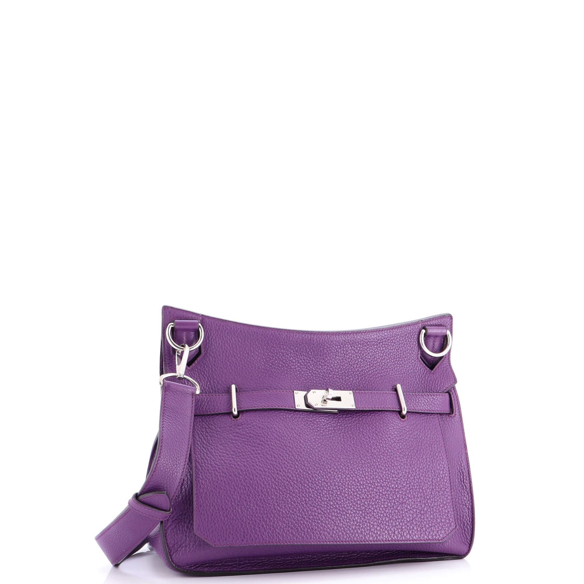 Pre-Owned Hermes Jypsiere Bag Clemence 34, Alternate, color, Ultraviolet