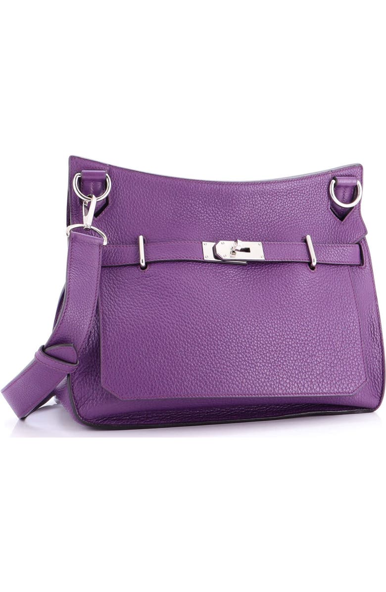 Pre-Owned Hermes Jypsiere Bag Clemence 34, Alternate, color, Ultraviolet