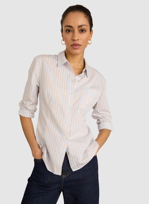 Nicola Cotton Stripe Shirt