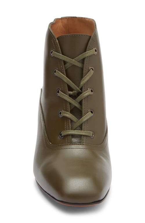 Labucq Jil Leather Boot In Gray