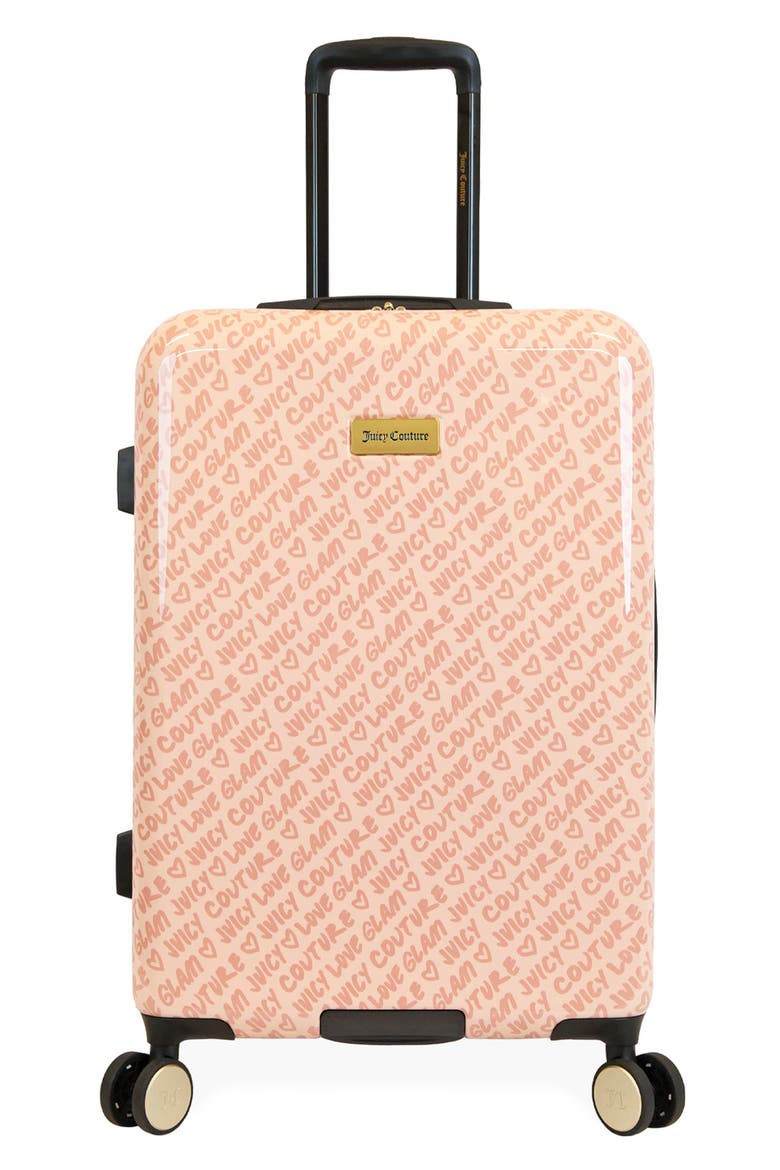 Cassandra 3-Piece Hardside Luggage Set, Alternate, color, BLUSH