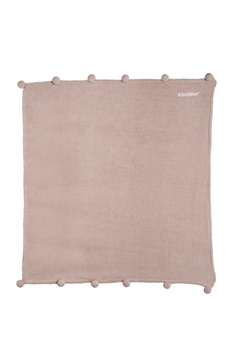 Totalee Gift Chillin Blanket Polyester Pink, Main, color, Pink