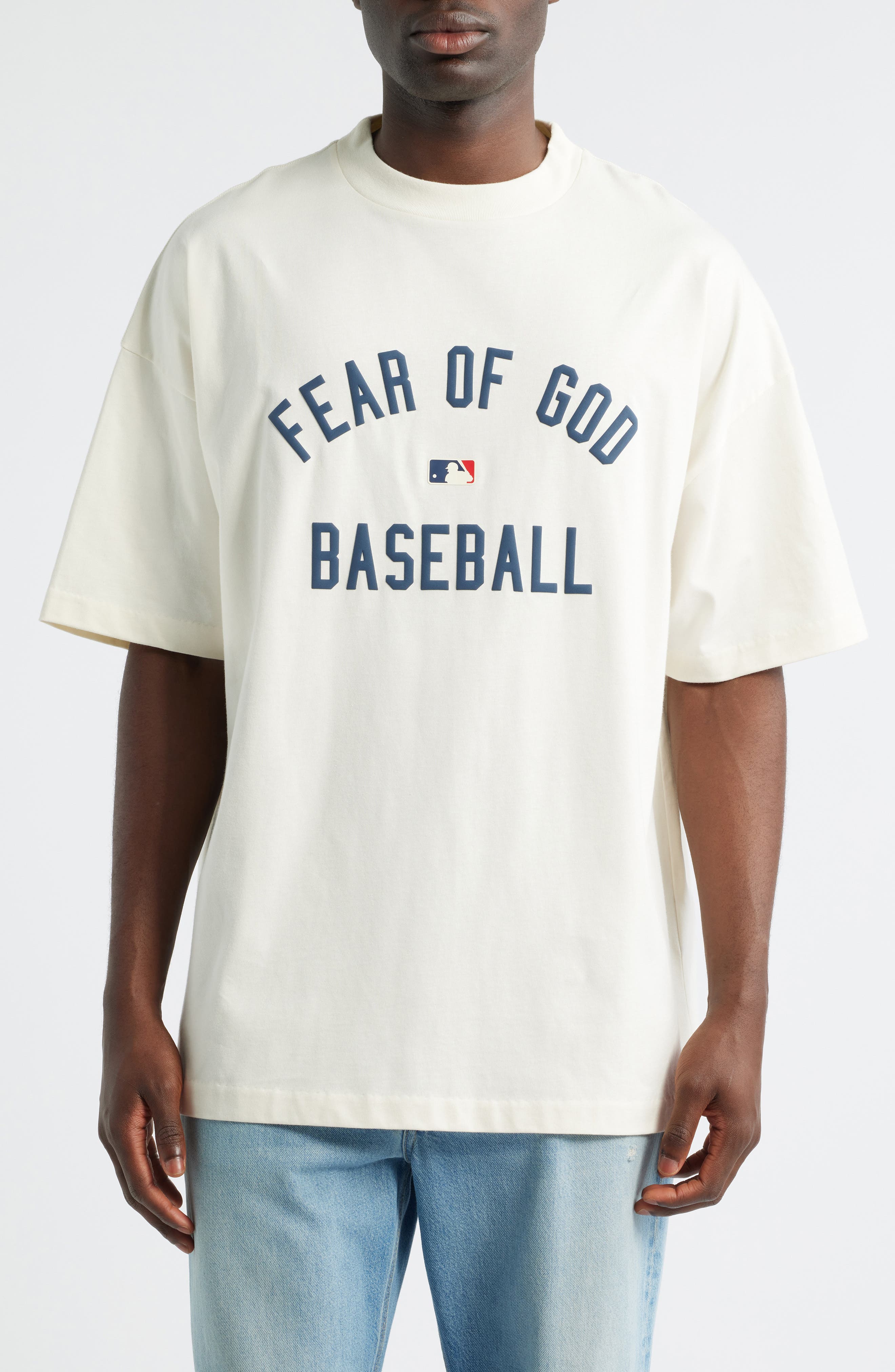 Fear of God Essentials x MLB 90s Fit Graphic T-Shirt (Men) | Nordstrom