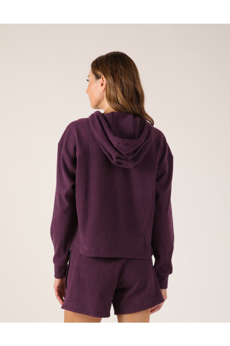 Valley Hoodie, Alternate, color, Blackberry Jam