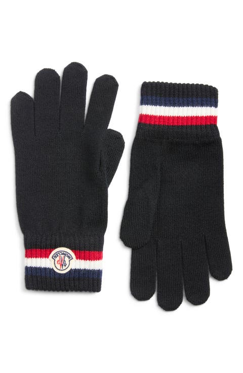 Virgin Wool Knit Gloves