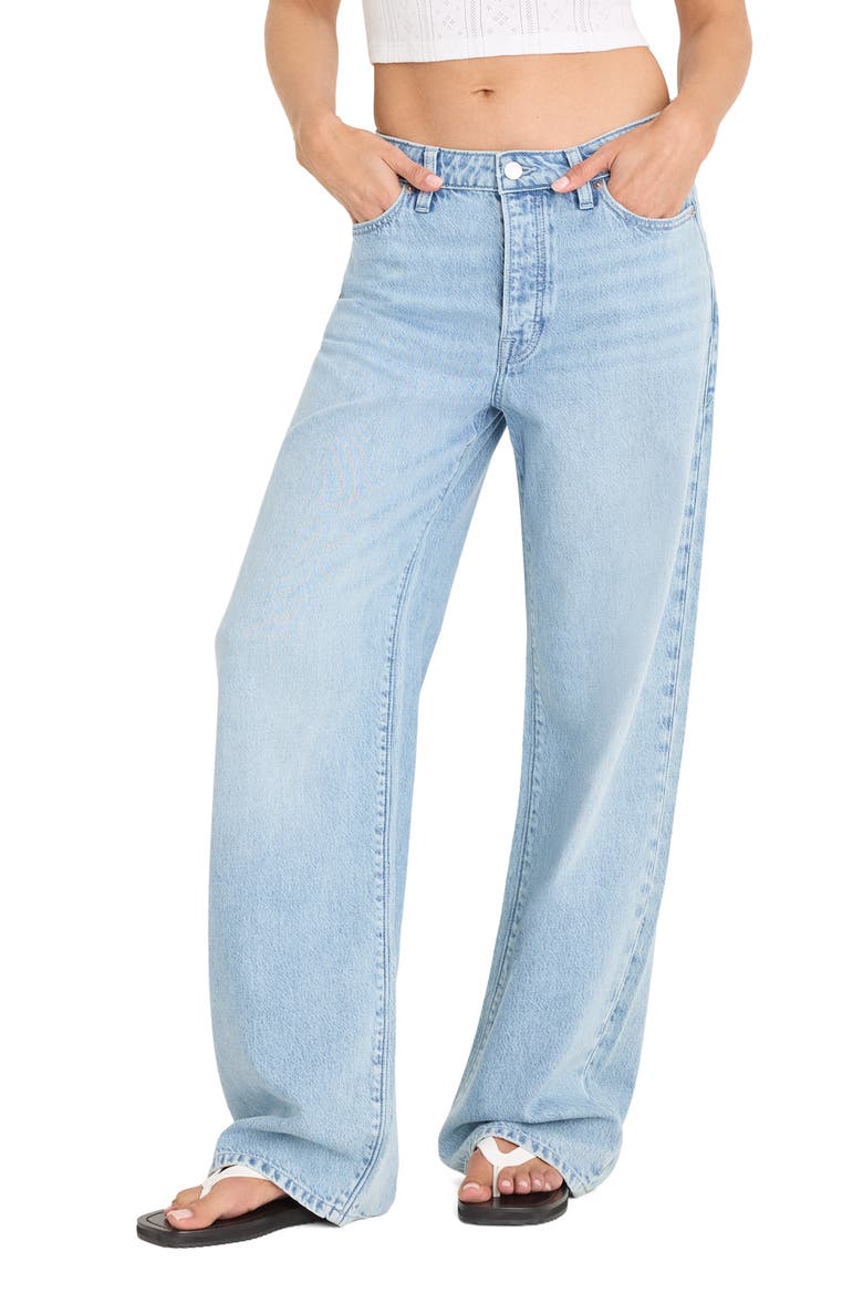 Weightless Wide Leg Jeans, Main, color, INDIGO1250