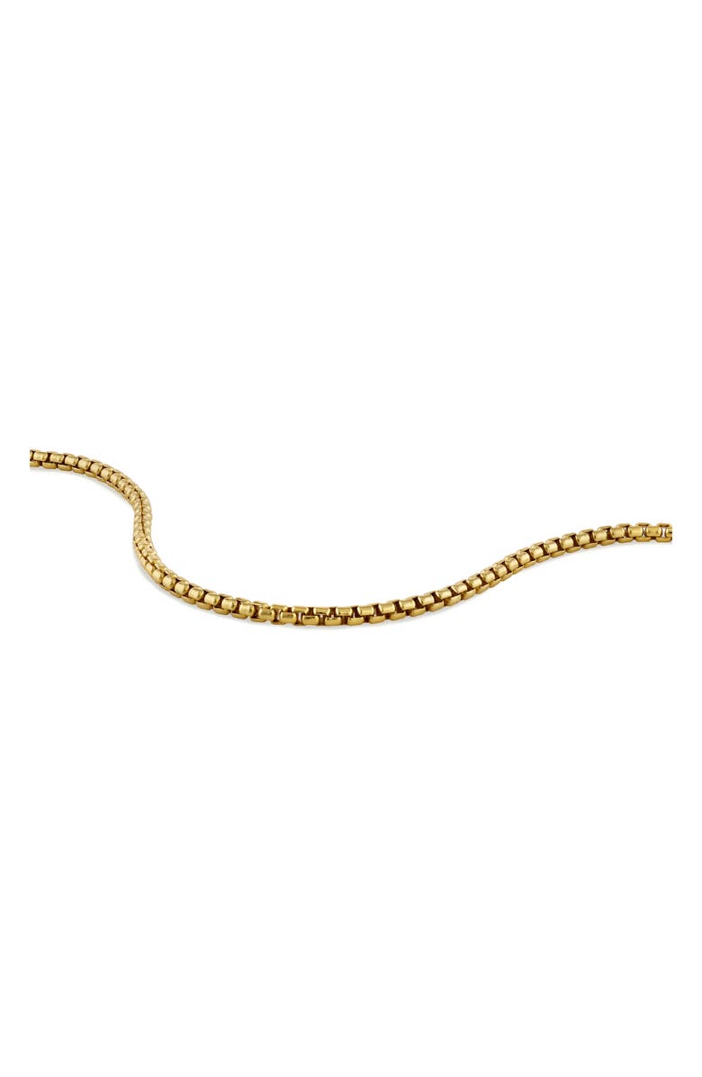 Vincero Men's Box Chain Bracelet, Alternate, color, Gold