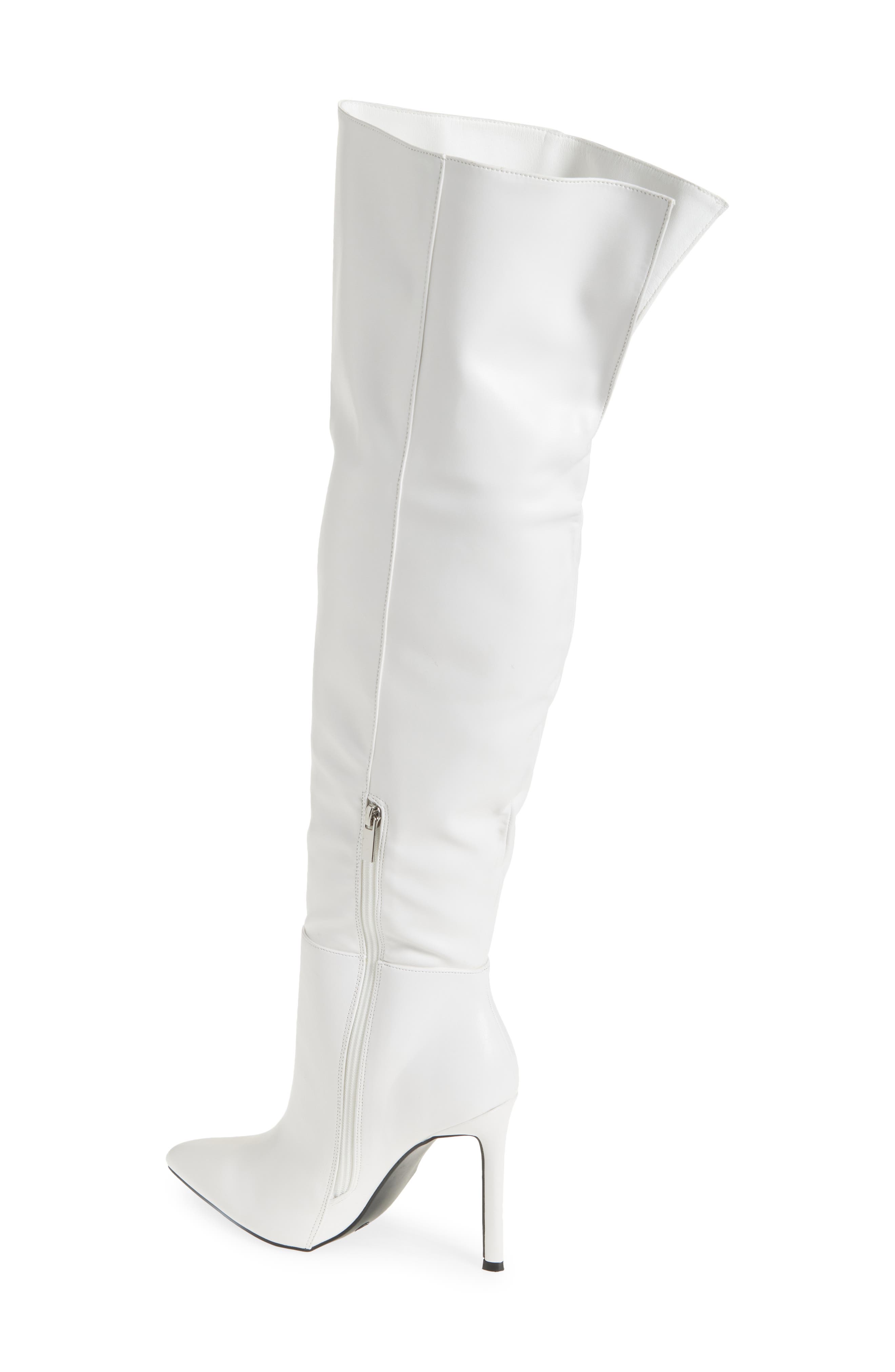 Shaya Over-the-Knee Boot, Alternate, color, WHITE