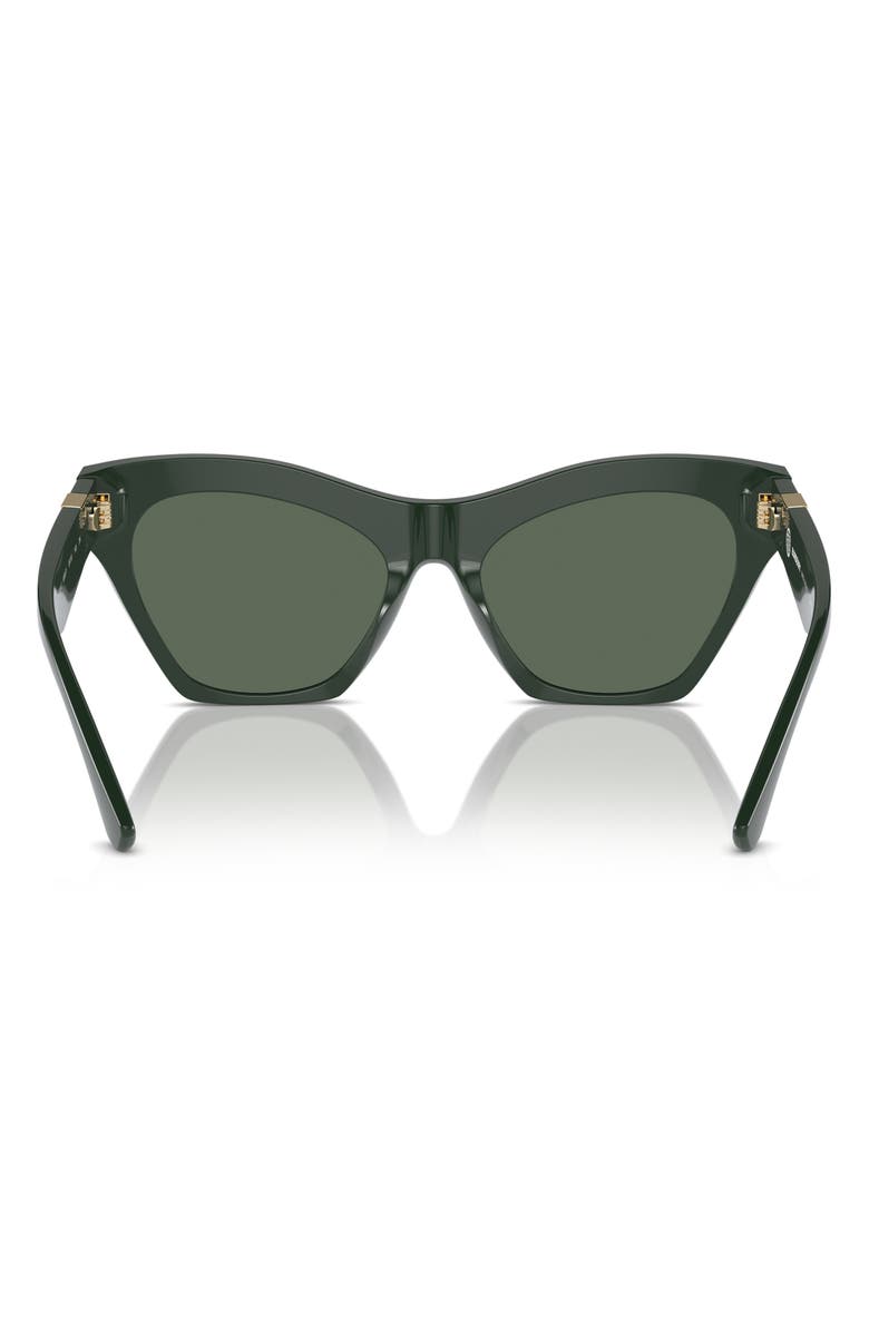 Burberry 55mm Cat Eye Sunglasses, Alternate, color, Green