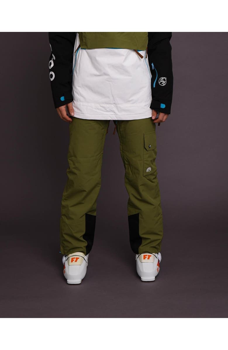 OOSC Fresh Pow Men's Ski & Snowboard Pants - Khaki, Main, color, Khaki